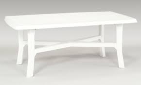 Senna 100x180 cm fehér asztal erősített