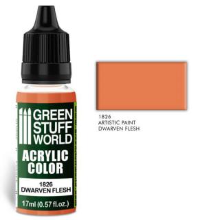 Green Stuff World acrylic color-dwarven flesh