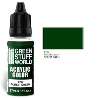 Green Stuff World acrylic color-forest green