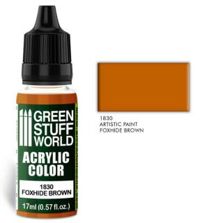 Green Stuff World acrylic color-foxhide brown