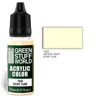 Green Stuff World acrylic color-ivory tusk