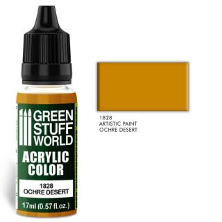 Green Stuff World acrylic color-ochre desert