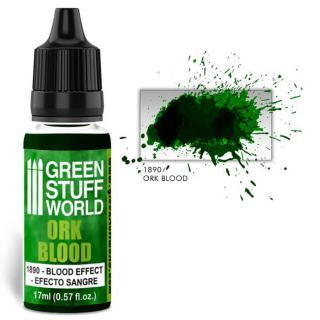 Green Stuff World ork blood effect