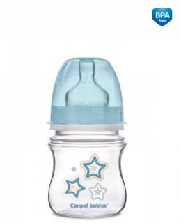 Canpol cumisüveg 120 ml  Newborn Baby  kollekció (kék)