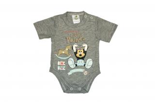 Mickey egér szürke body (Disney baby) (             )