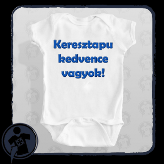 Keresztapu kedvence vagyok!