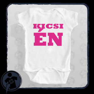 KICSI ÉN - feliratos body / gyerekpóló (Cuki bababody, cuki)