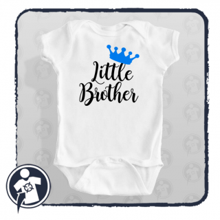 Little Brother - koronás - feliratos body/póló - a legcukibb kisöcsiknek :) ()