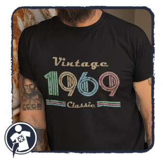 Szülinapi póló - Vintage Classic Birthday t-shirt - választható évszámmal ()