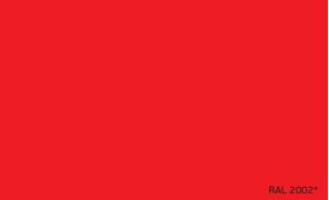 Öntapadós fólia RAL 2002 piros fényes 45 cm x 15 m