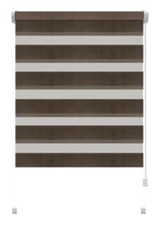 Sávroló mini Zebra Classic 725 csokoládé barna színben