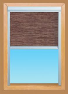 Tetőablak roló Soltis 99 ezüstszürke napháló textillel - Balio ablakra
