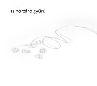 Zsinórzáró gyűrű raffrolóhoz 4 db/csomag