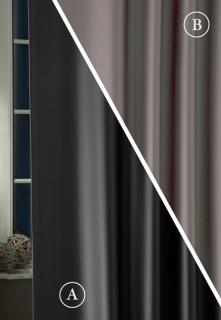 Blackout fényzáró sötétítő függöny üni antracit középszürke 300-as /Cikksz:01220244