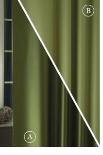 Blackout fényzáró sötétítő függöny üni zöld-oliva 300-as /Cikksz:01220142