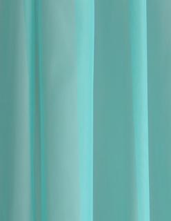 Egyszínű voila kész függöny türkisz 22 180x400cm