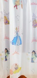 Hercegnők Princess/C01/ voila kész függöny 180x350cm