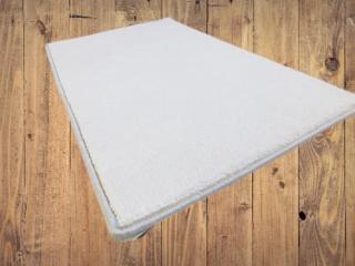 Nyers fehér tömött shaggy szőnyeg SZG 67x200cm