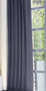 Panama 53 szürke kész sötétítő-dekor függöny 150x140cm