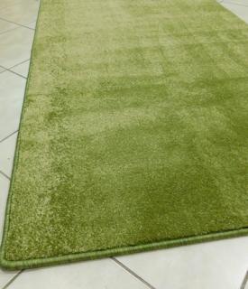 Shaggy szegett szőnyeg zöld 95x200cm