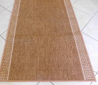Szizál hatású szőnyeg maradék 78x95cm barna