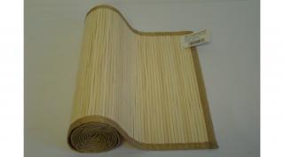 35-HOSSZÚ/111  Fonott, hosszú bambusz asztaldísz