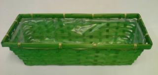 66-508/ZÖLD  Balkonláda bambusz zöld