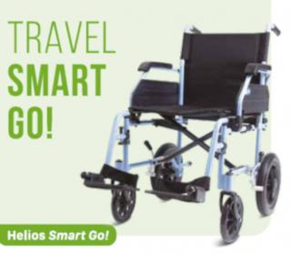 Transit kerekesszék aluminium Helios Smart Go