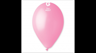 26 cm-es pink gumi léggömb - 10 db / csomag