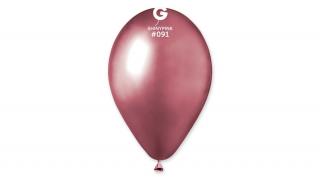 33 cm-es Shiny pink színű gumi léggömb - 50 db / csomag