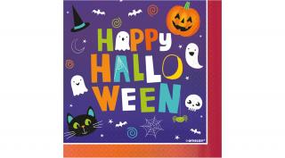 Happy Halloween szalvéta 33 x 33cm 16 db/cs