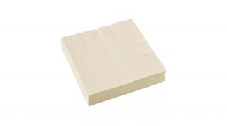 Ivory szalvéta - 33 cm x 33 cm, háromrétegű, 20 db / csomag