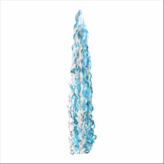 Kék léggömb dekoráció - 15 cm x 86 cm