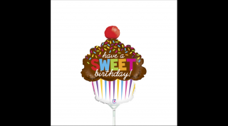 MiniShape - Have sweet birthday! Muffin forma fólia lufi