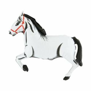 SuperShape - 80 cm-es fehér ló fólia lufi