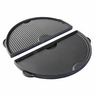 Big Green Egg félhold öntöttvas plancha -> 2XL