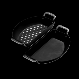 Kamado Joe szénacél félholdas serpenyő készlet