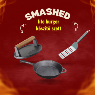 Life smashed burger készítő szett