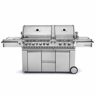 Napoleon Prestige PRO 825 RSBI gázgrill, nemesacél, infra hátsó és oldalégő