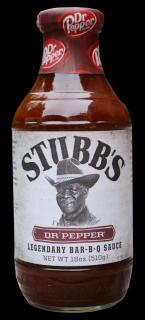 Stubb's Dr. Pepper Bar-B-Q szósz, 510 g