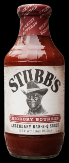 Stubb's Hickory Bourbon Bar-B-Q szósz, 510 g