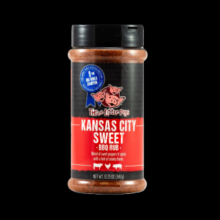 Three Little Pigs Kansas City Sweet BBQ Rub, 347 g