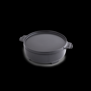 Weber Dutch Oven öntöttvas edény, 2 in 1, serpenyőként is használható a teteje
