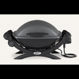 Weber Q 1400 elektromos grillsütő, sötétszürke