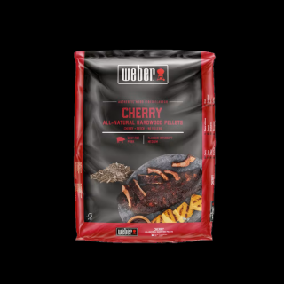 Weber természetes keményfa pellet, cseresznye, 8 kg
