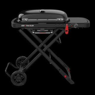 Weber Traveler hordozható gázgrill, stealth edition
