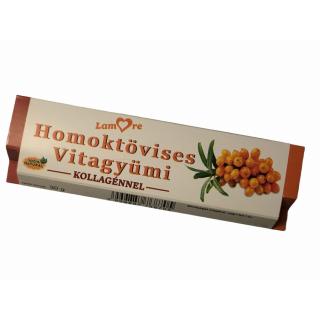 Homoktövises Vitagyümi szelet kollagénnel (30g)