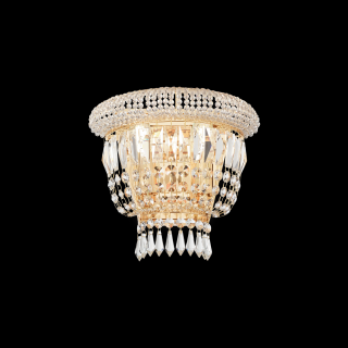 DUBAI klasszikus kristály fali lámpa, arany
