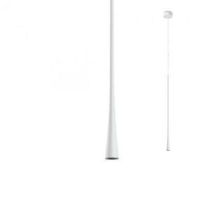 IMBUTO minimál LED függőlámpa fehér/fehér, 184cm