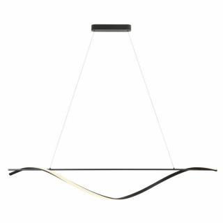 LED csillár, Savage, 150 cm, fekete